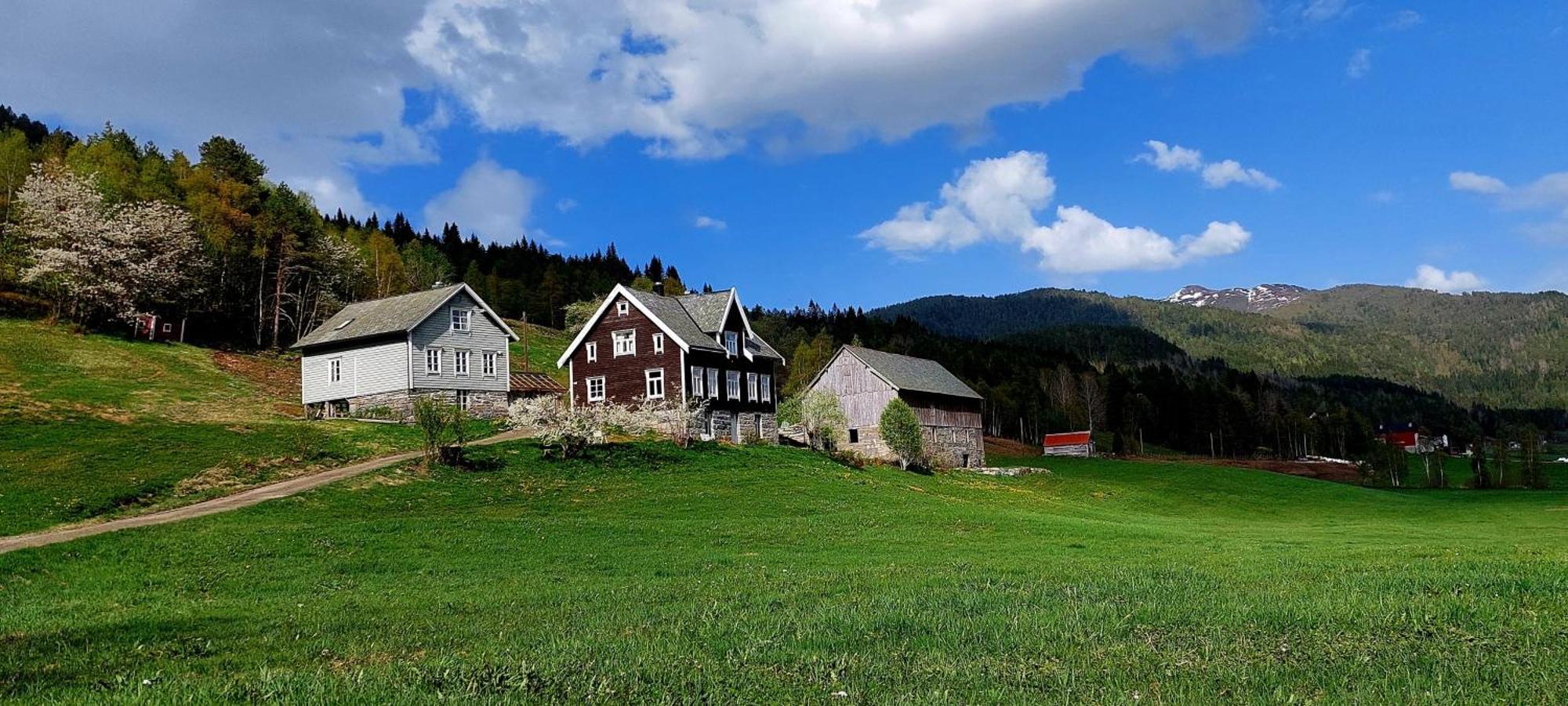 Heggjabygda Gjestegard, Nordfjordeid Ngoại thất bức ảnh